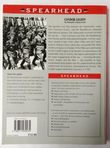Back cover of Condor Legion by Ian Westwell