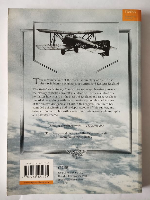 British Built Aircraft back cover