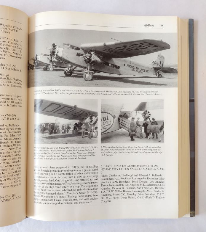 The Ford Tri-Motor inside