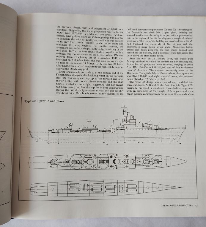 German Destroyers of World War Two inside
