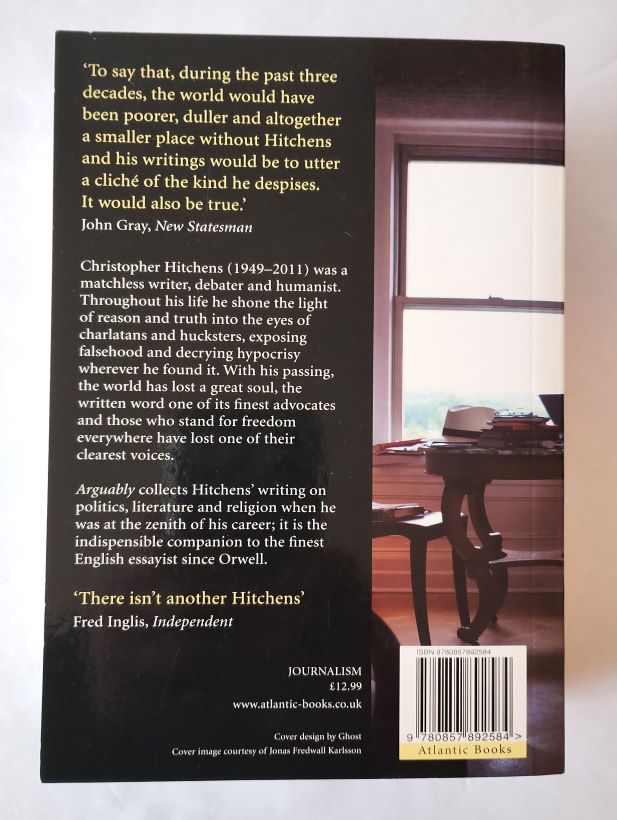 Arguably back cover