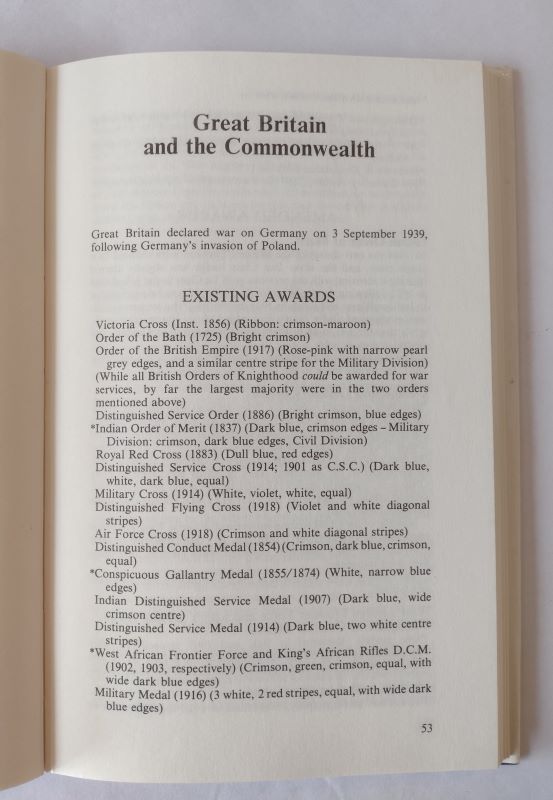 The Medals Decorations &amp; Orders inside