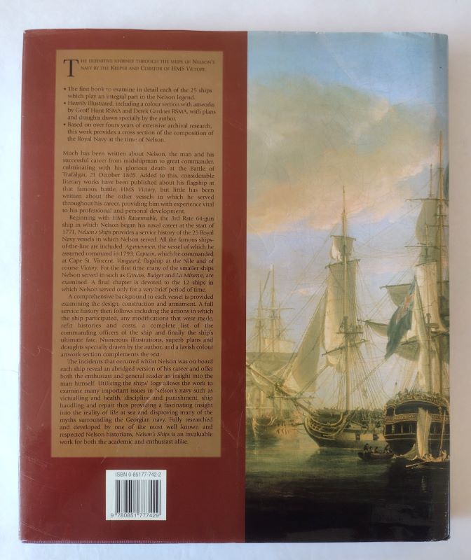 Nelson's Ships back cover