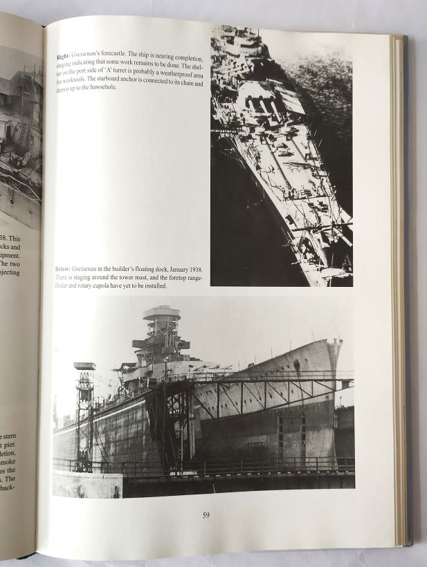 Battleships of the Scharnhorst Class inside