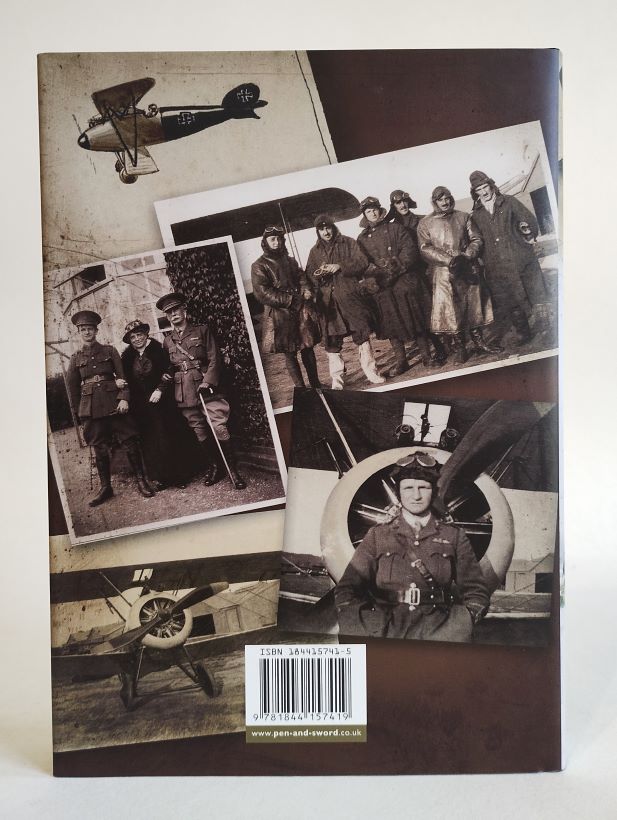 Diary and Letters of a WW I Fighter Pilot back cover