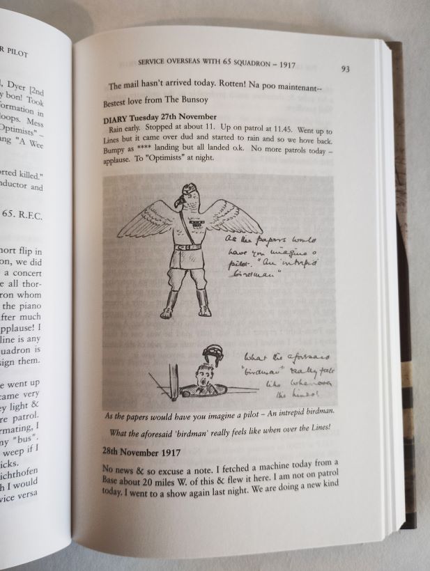 Diary and Letters of a WW I Fighter Pilot inside