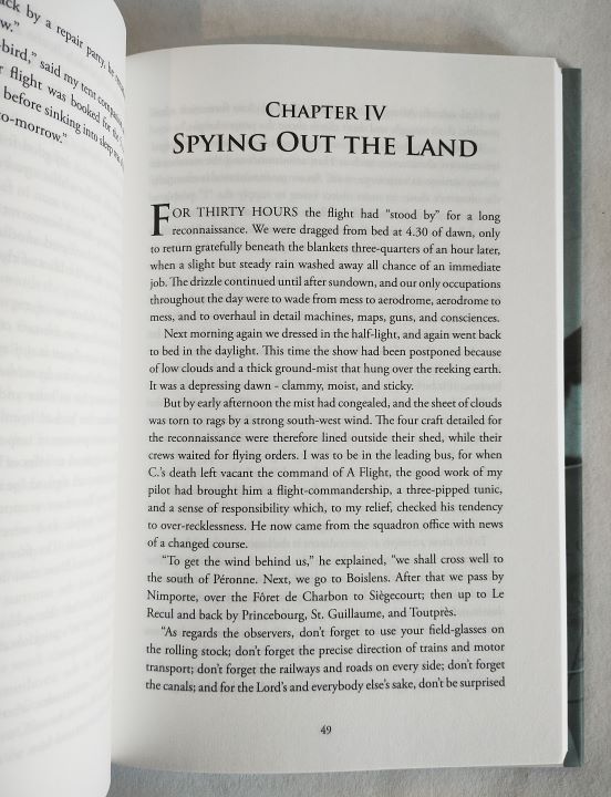 My War in the Air 1916 inside