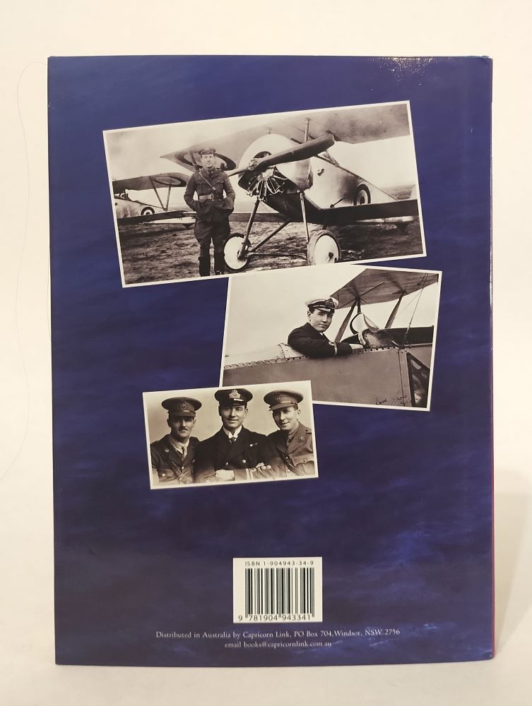 Australian Hawk Over the Western Front back cover