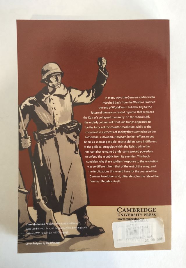 The Final Battle back cover