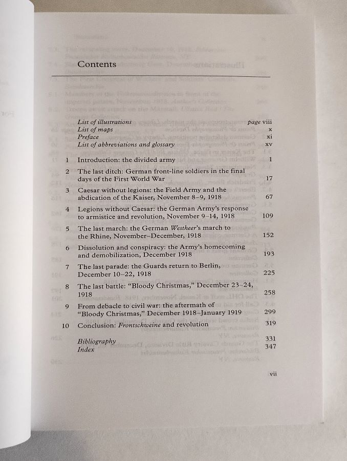 The Final Battle contents page