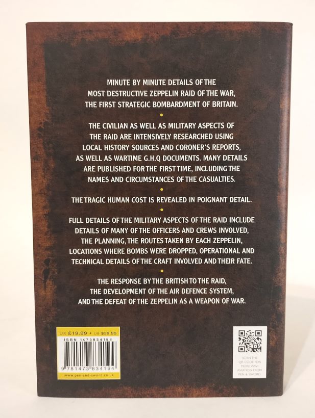 Zeppelins Over the Midlands back cover