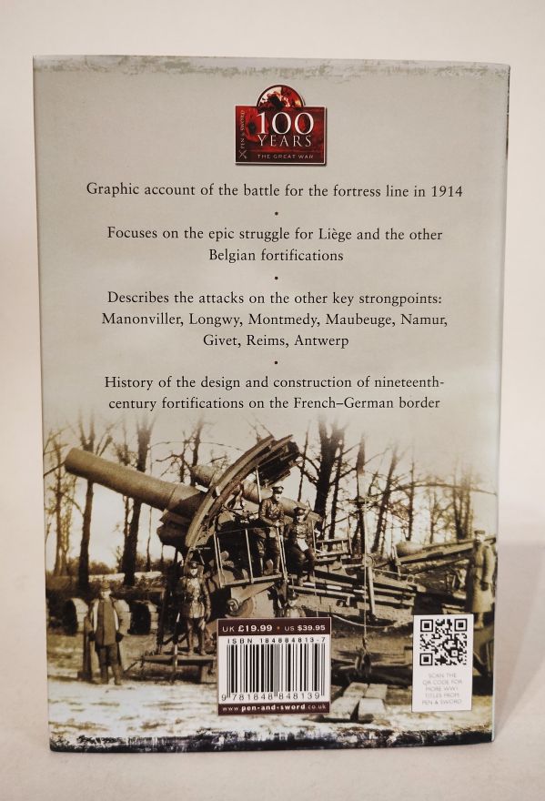 Breaking the Fortress Line 1914 back cover