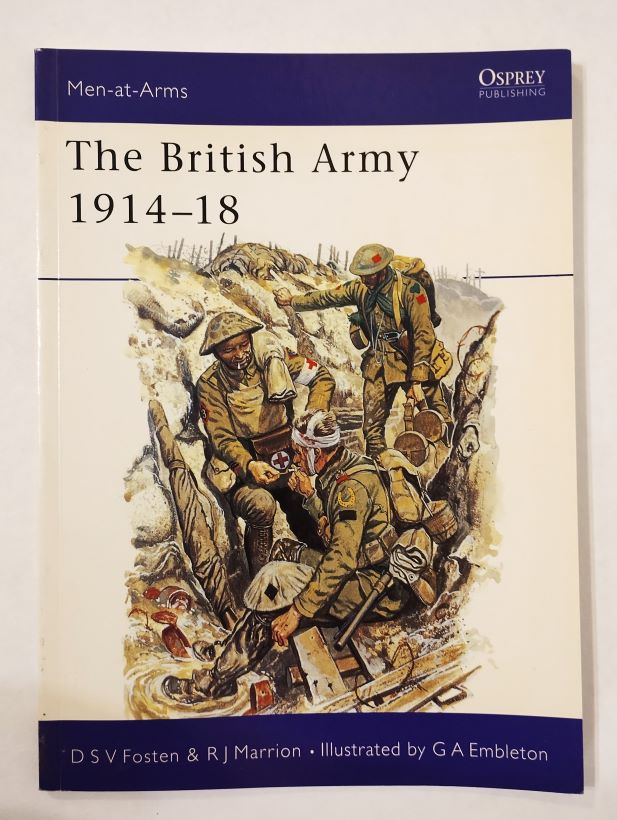 The British Army 1914-18 front cover