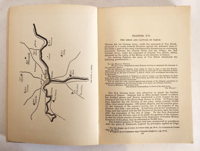 The Invasion and the War in Belgium inside