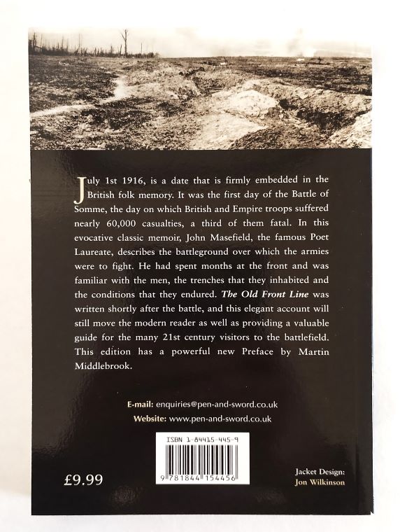 The Old Front Line back cover