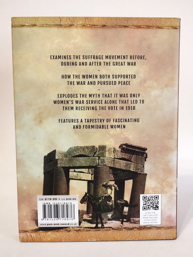 Suffragism and the Great War back cover