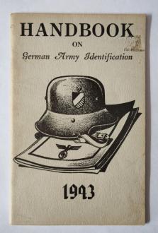 Handbook on German Army Identification 1943 front cover