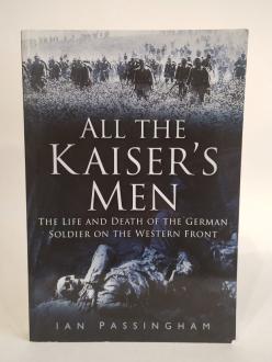 All the Kaiser's Men front cover