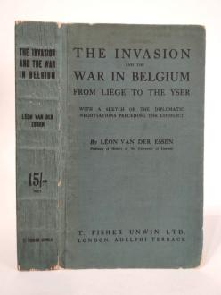 The Invasion and the War in Belgium front cover