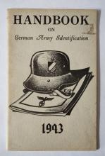 Handbook on German Army Identification 1943 front cover