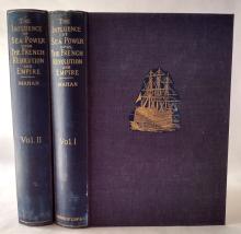 The Influence of Sea Power Upon the French Revolution and Empire spines