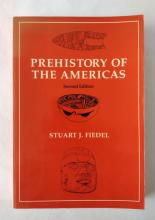 Prehistory of the Americas front cover