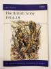 The British Army 1914-18 front cover